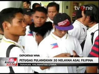30 Nelayan Ilegal Asal Filipina Dideportasi ke Negaranya
