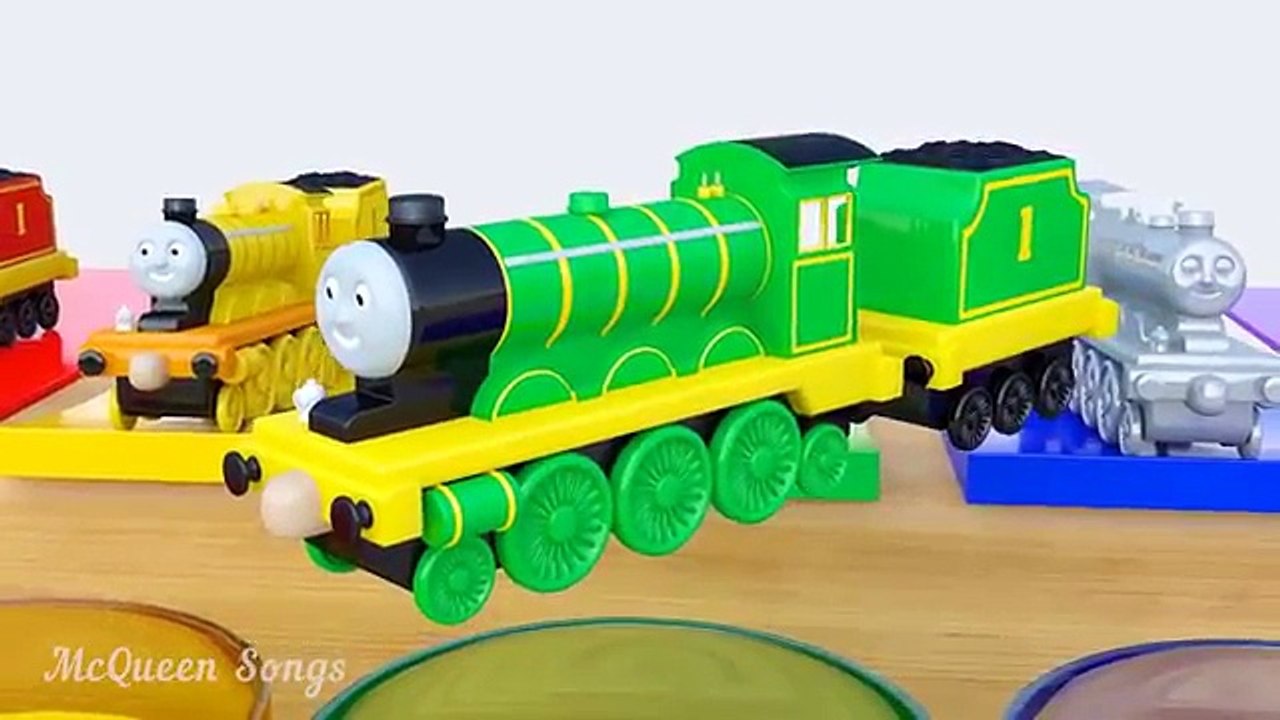 Learn Colors with Thomas Train Educational Video | Cars Toys for Kids w Nursery Rhymes Son