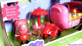 Peppa Pig Carrinho de Sorvetes | Carrito de Helados | Play Doh Theme Park Ice Cream Van Ni