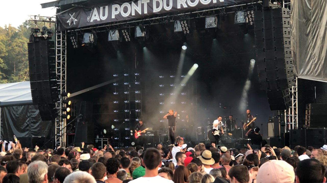 Le public était au rendez-vous pour Kyo Au pont du rock