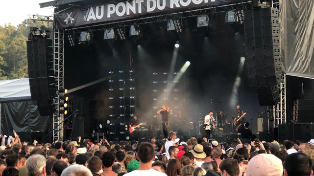 Le public était au rendez-vous pour Kyo Au pont du rock
