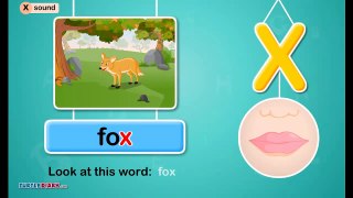 Letter /x/ Sound Phonics by TurtleDiary