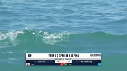 Adrénaline - Surf : Vans US Open of Surfing - Men's QS, Men's Qualifying Series - Round 5 Heat 8 - Full Heat Replay
