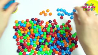 Learn Colors with Play Doh M&Ms Rainbow Kids Rainbow Learning & Learn Colours with M&Ms