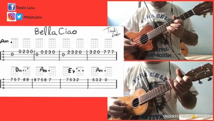BELLA CIAO - UKELELE TUTORIAL