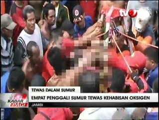 Empat Penggali Sumur Tewas Kehabisan Oksigen