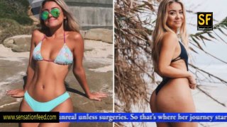 This Girl Grows Her Bum Without Surgery And Completely Changes Body | Karina Rutledge