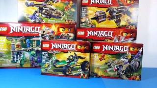 LEGO NINJAGO & Ultra Agents Collection Teenage Mutant Ninja Turtles Toy Haul