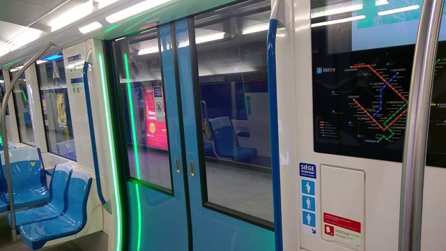 Inside the Worlds Most BEAUTIFUL Subway Train The AZUR Train of Montreal Metro