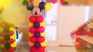 Mickey Mouse Balloon Arch
