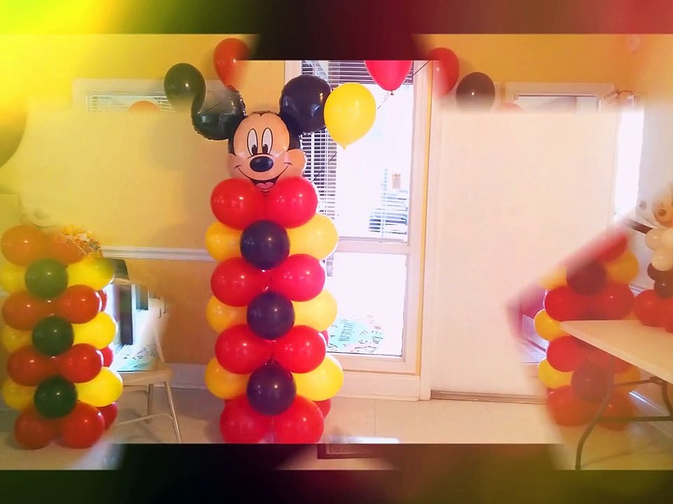 Mickey Mouse Balloon Arch