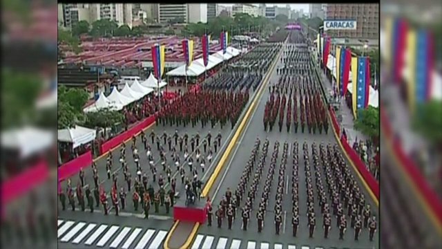 Maduro sale ileso de “atentado con explosivos” en evento militar