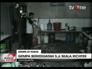 Gempa Berkekuatan 5,6 SR Mengguncang Yogyakarta