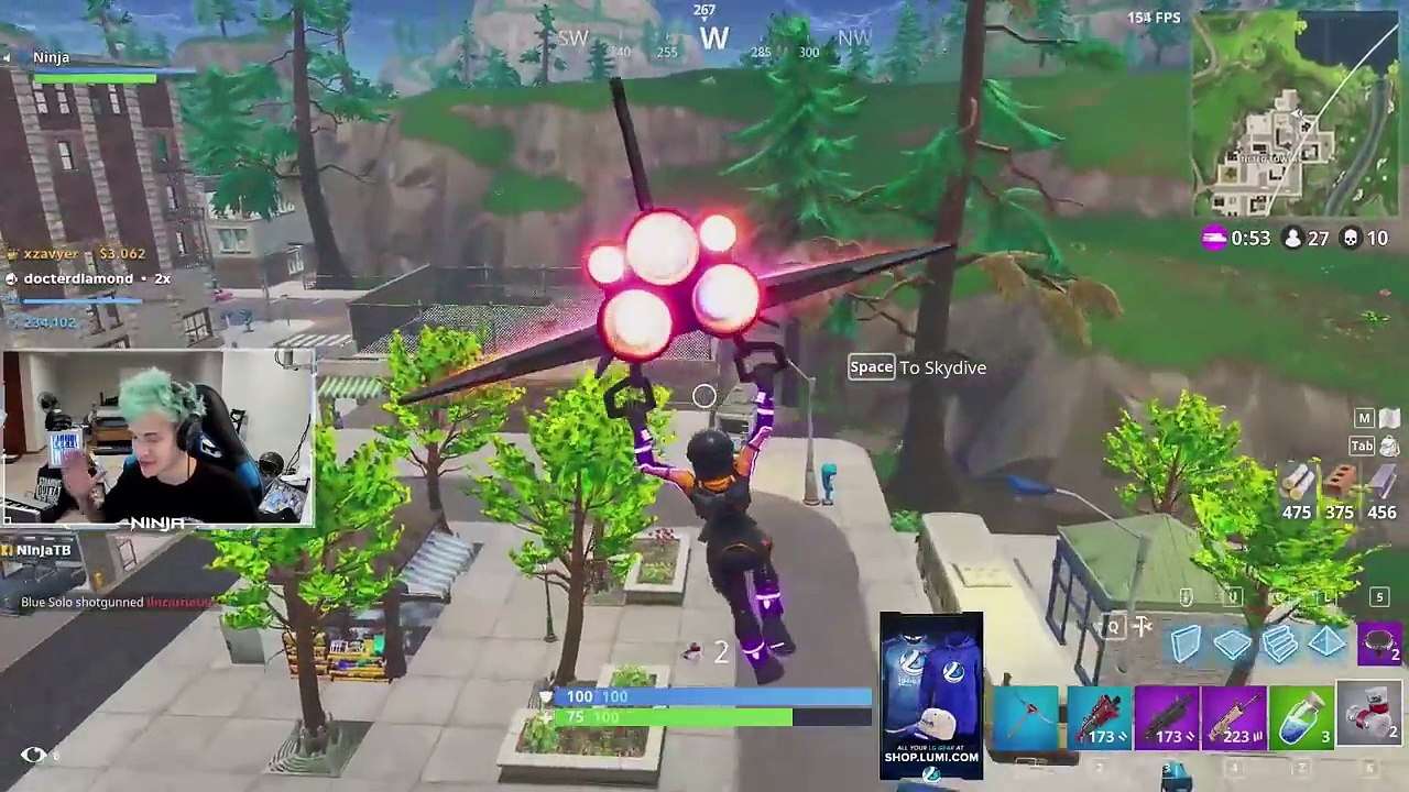 Dark Vanguard! Fortnite Battle Royale Gameplay Ninja