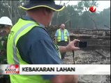 Pemadam Afsel Padamkan Kebakaran Lahan dengan 'Paku Bumi'