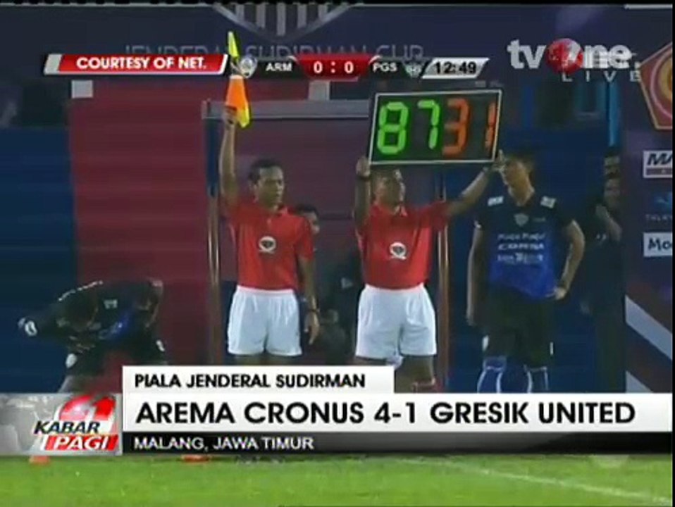 Arema Cronus Libas Gresik United 4-1