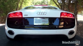 Audi R8 V10 with Capristo Exhaust In Action