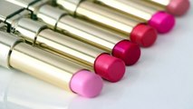 LOreal Colour Caresse Lipstick Swatches on Lips 6 colors
