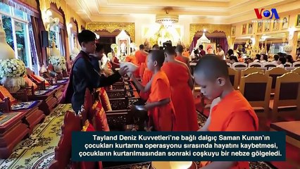 Tayland’da Mağaradan Kurtarılan Çocuklar Budist Rahibi Oldu