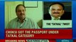 Mumbai police launches an inquiry into the 2015 passport that was issued to Mehul Choksi