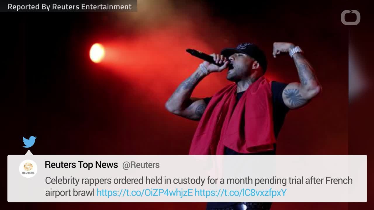 Celebrity Rappers Held In Custody Pending A Trial After French Airport Brawl