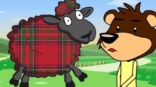 Preschool Songs: Rainbow Sheep Color Song (After School Cubs)