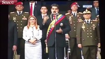 Maduro'ya kamera karşısında suikast girişimi