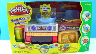 Play Doh Meal Makin Kitchen Playset Make Play Doh Foods Creations