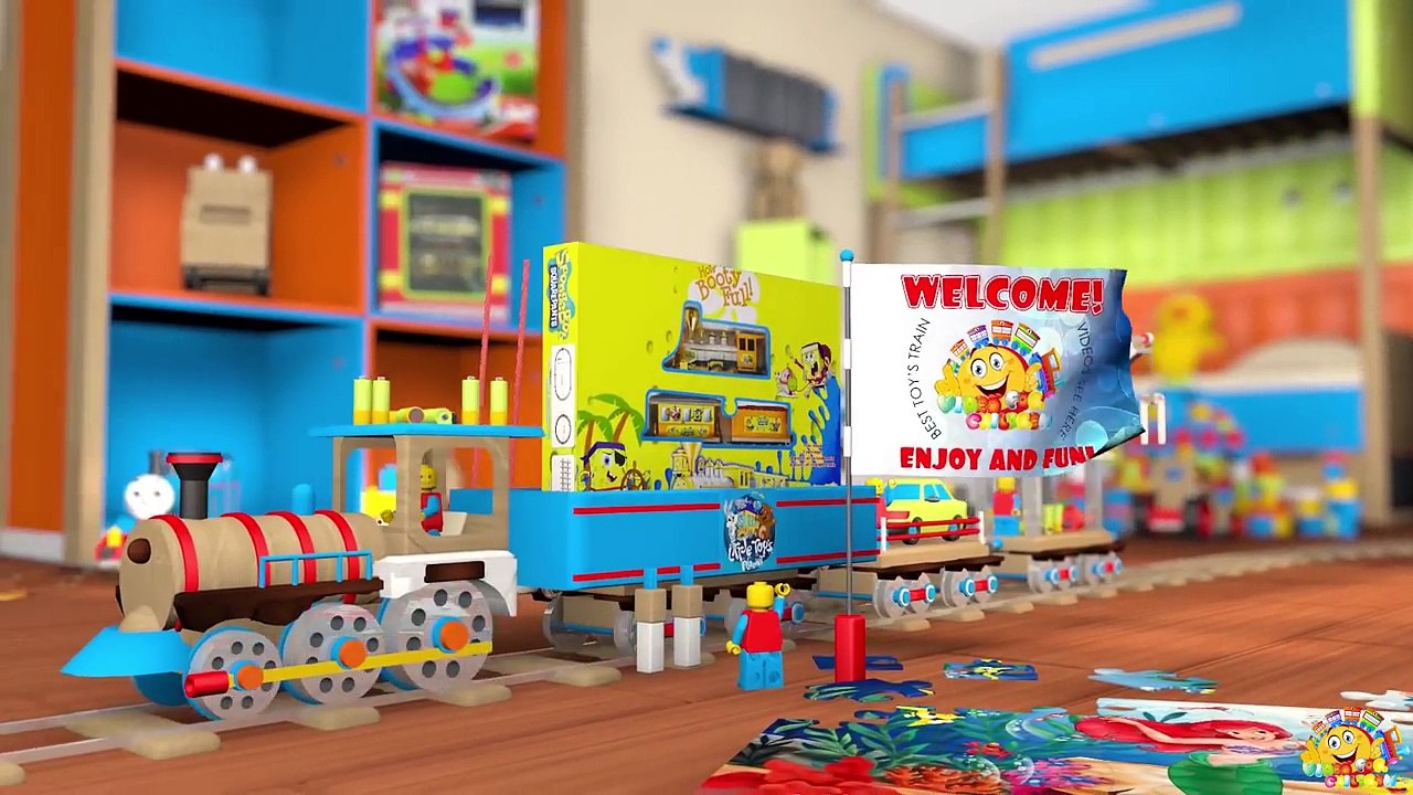 Spongebob Squarepants Yellow Train