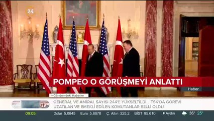 ABD Dışişleri Bakanı Pompeo'dan Türkiye açıklaması