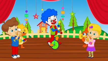 Palyaço - Sevimli Dostlar ile Çizgi Film Bebek Şarkıları 2018