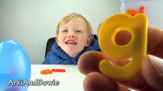 Learn Spelling and letters with Peppa Pig Surprise Eggs. Learning Fun educational video