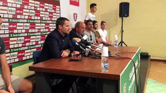 Salernitana - presentati i nuovi acquisti 2018/2019