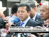Pimpinan DPR Bertemu Presiden Jokowi Bahas APBN 2016