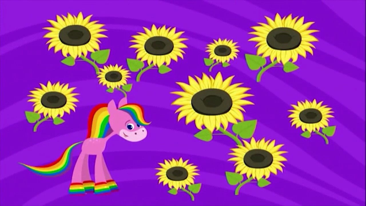 Nature | Coloring and Music | Rainbow Horse | BabyFirst TV