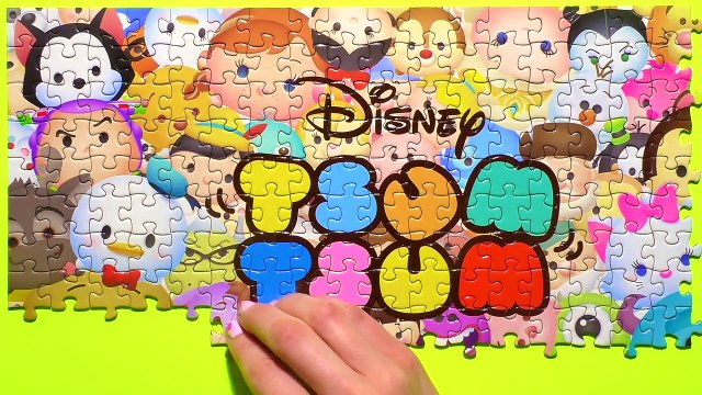 Disney TSUM TSUM Puzzle Games Rompecabezas Kids Toys Puzzles