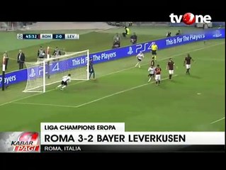 Roma Bungkam Leverkusen di Olimpico