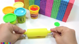 DIY How To Make Makeup Box With Kinetic Sand Play Doh | Learn Colors Video for Kids