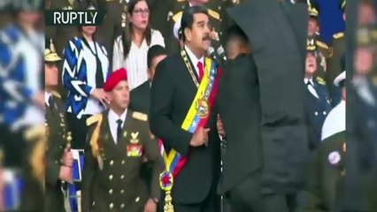 Los vídeos que muestran que el atentado contra Maduro fue un montaje: el dron nunca existió