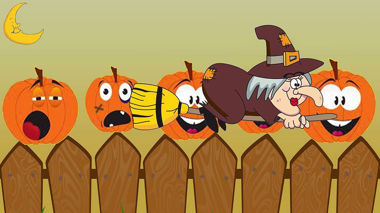 Halloween Song ♫ Halloween Songs For Children ♫ Kids Halloween Song ♫ 5 Little Pumpkins ♫