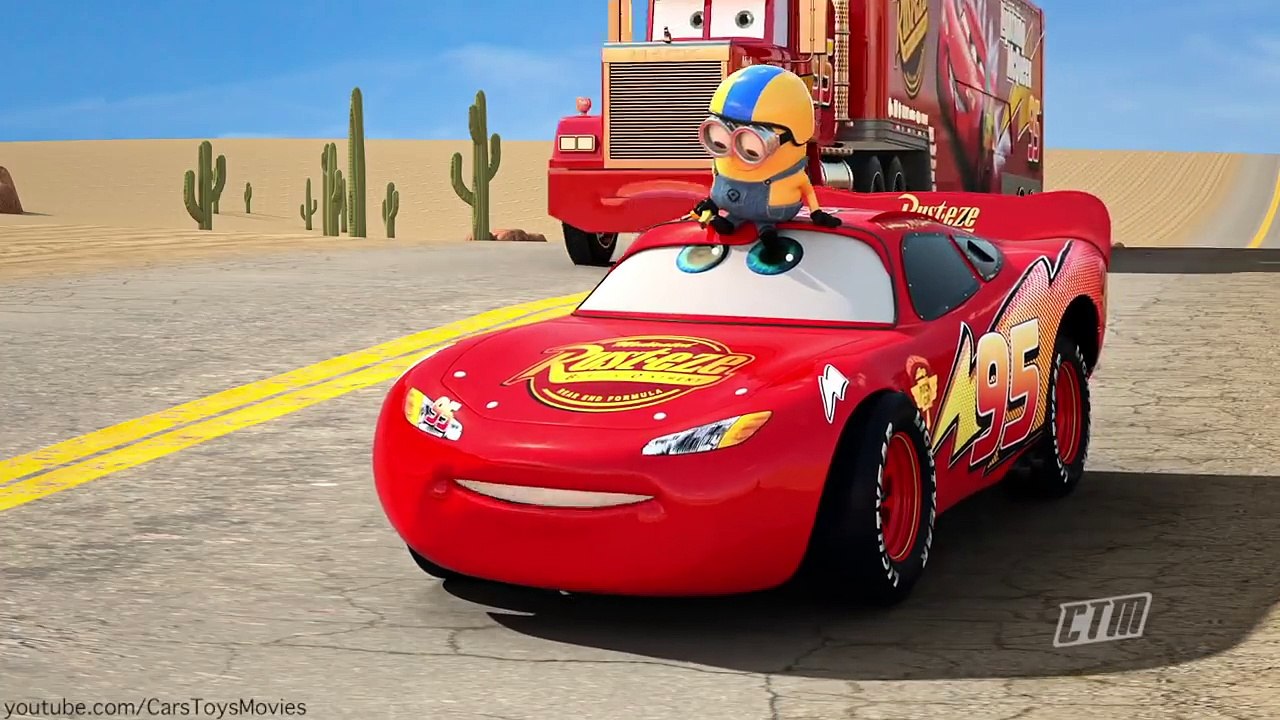 Lightning McQueen Mission Story of The FROZEN MATER Movie CARS 3 4 KIDS and DISNEY PIXAR P