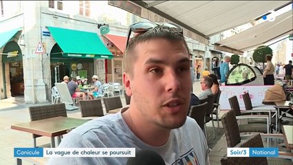 Canicule : la vague de chaleur se poursuit