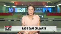 Laos updates dam collapse death toll; 33 confirmed dead, 98 missing