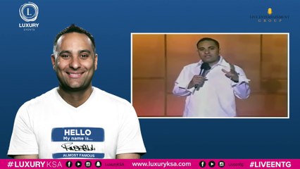 Russell Peters 2016 "Almost Famous World Tour" in Riyadh, Kingdom Saudi Arabia