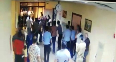 Diyarbakır'da, Hasta Yakınları Acil Servisi Birbirine Kattı! Yaşananlar Anbean Kamerada