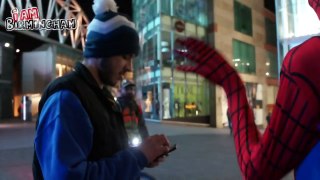 Birmingham man feeds homeless as Spider Man