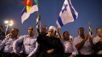 Mass protest in Tel Aviv against new nationality law