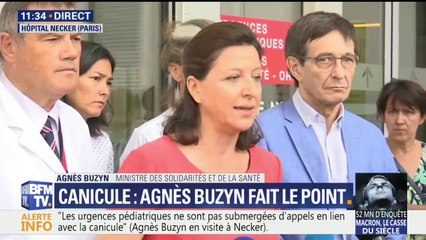 Canicule: la ministre de la Santé indique que "18 hôpitaux restent en tension"