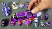 Learning Purple Color for Kids with Street Vehicles Monster Trucks Vroomiz Thomas Minion D