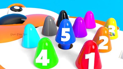 Teaching Colors with 3d Wooden Elephant | for kindergarten kids children preschoolers educ